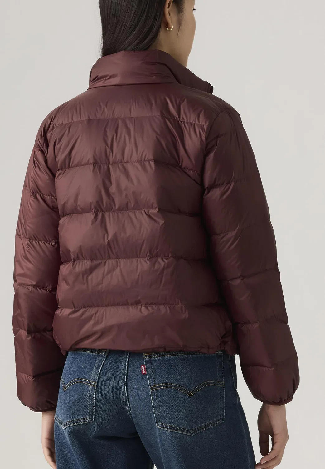 Женское куртка-пуховик Levi's Packable Puffer Chase, Chocolate Truffle — фото 3