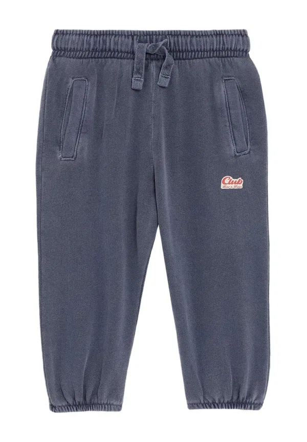 Брюки хлопковые 2Pk joggers Marks & Spencer, синий — фото 4