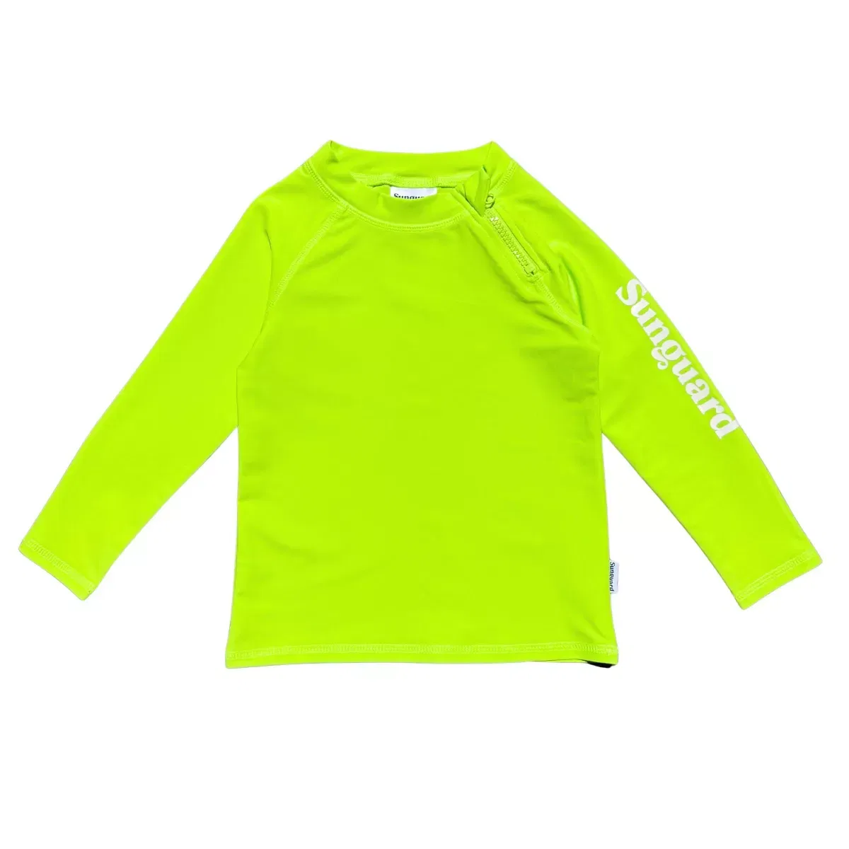 Детская рашгард для мальчиков с длинным рукавом Sunguard Swim, Safety Green