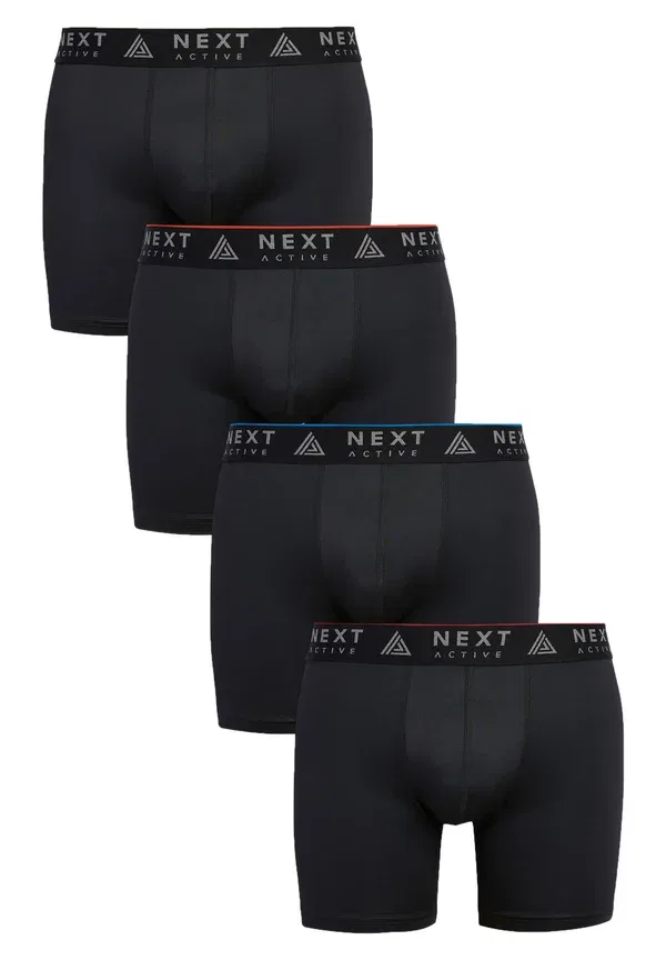 Комплект из 4 плавок Next Black, черный