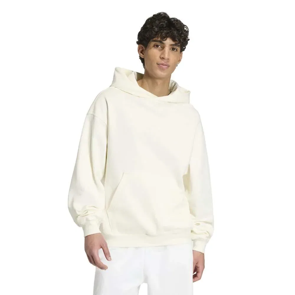 Мужской худи с капюшоном Kit Small Logo Adidas, White