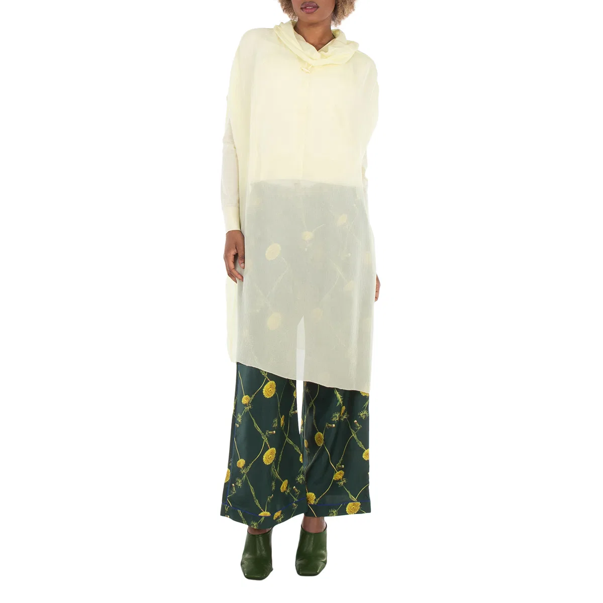 Платье с кулиской и капюшоном Drawstring Hood Silk Dress Burberry, Sherbet