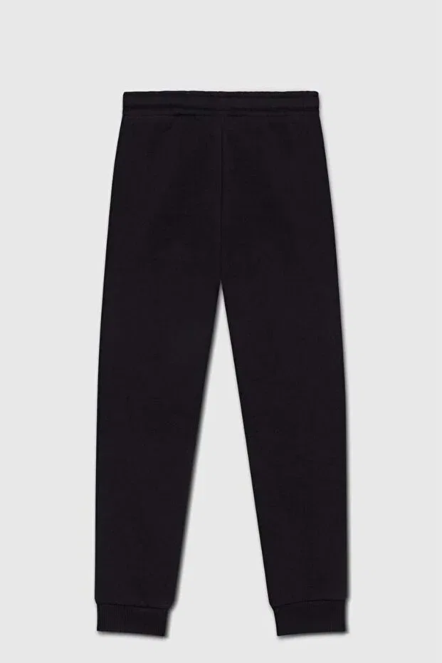 Детские спортивные штаны для девочек с принтом bnt-g23333 United Colors Of Benetton, Black — фото 2