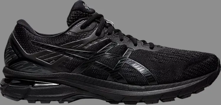 

Кроссовки gt 2000 9 4e extra wide 'triple black' Asics, черный