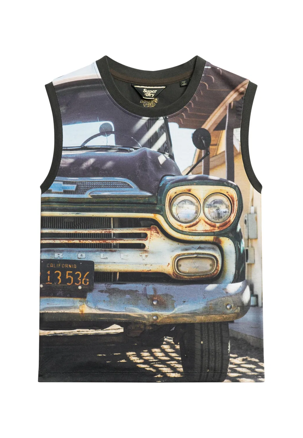 Женский жилет-рубашка Superdry, Car Aop