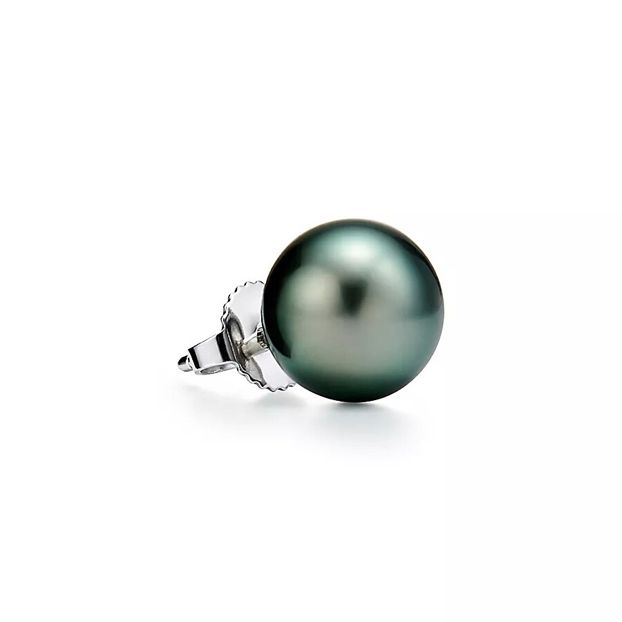 Серьги Tiffany & Co Pearl, белое золото — фото 2