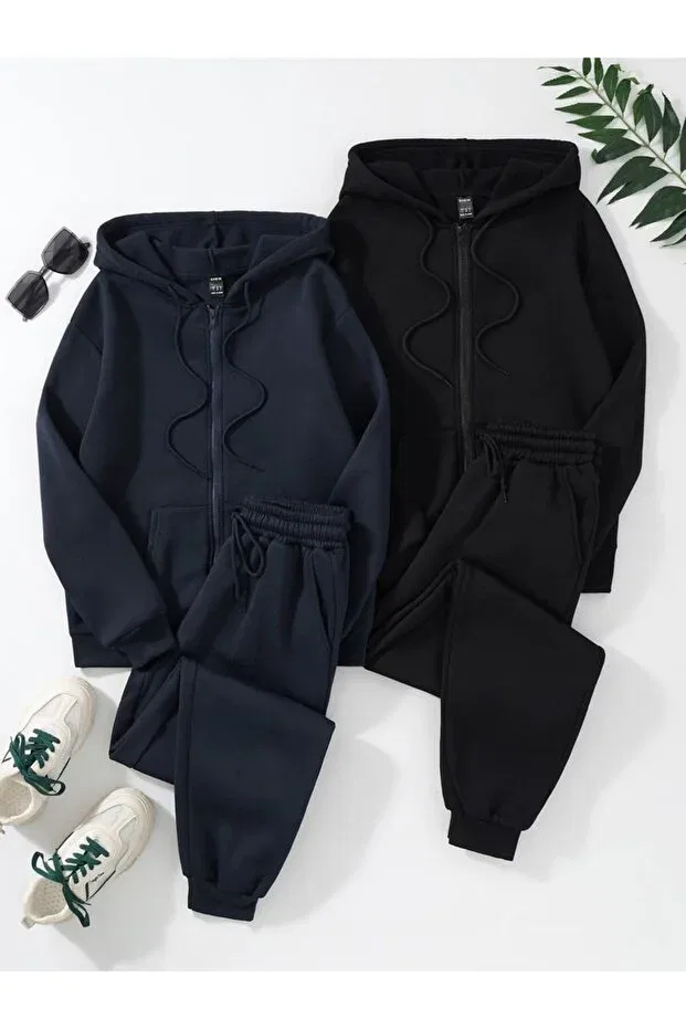 Детский комплект спортивный с капюшоном Armicem, Navy-Black