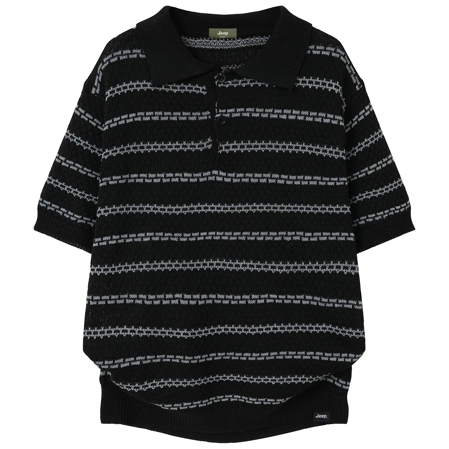 Детский джемпер с лацканом Jeep, Black