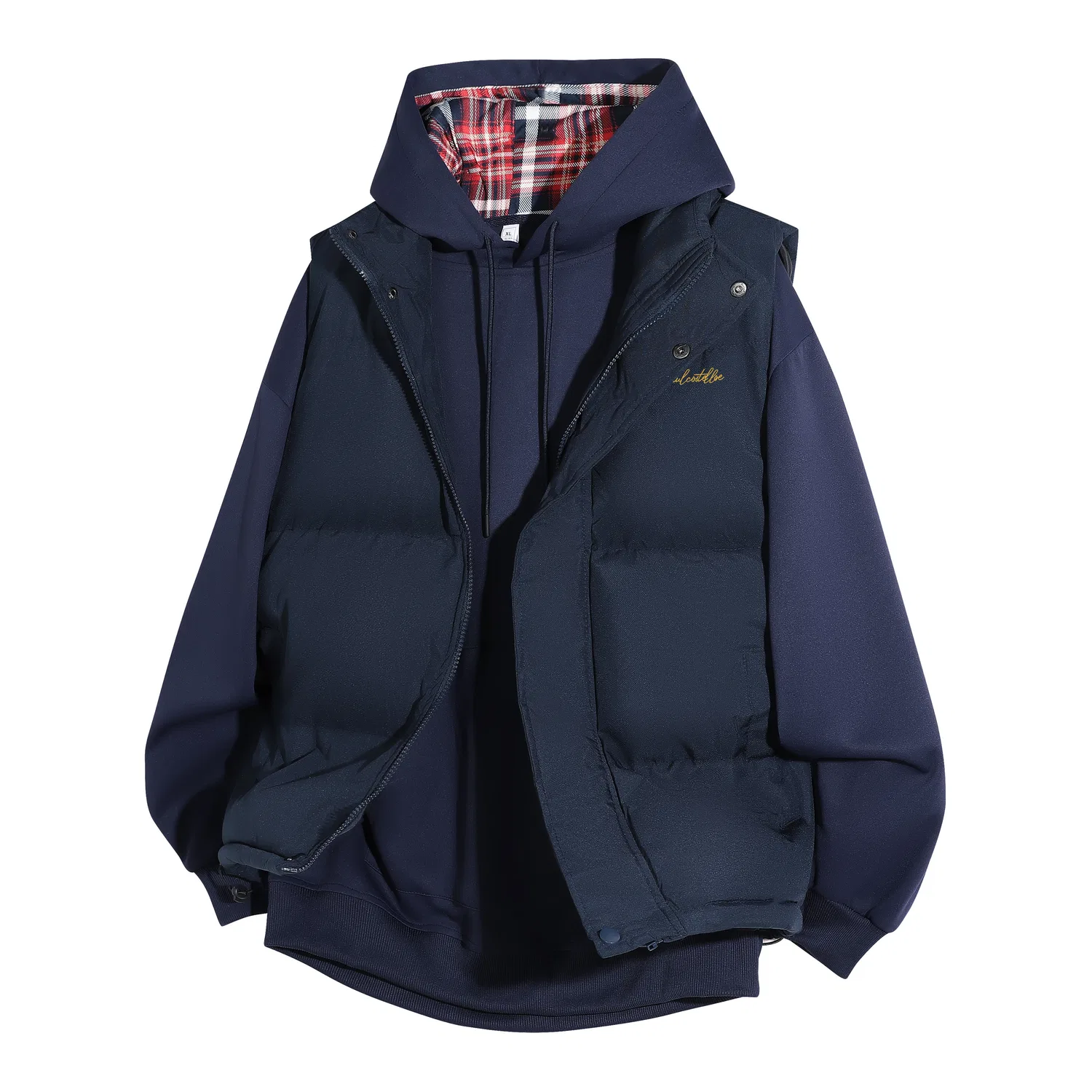 Детский комплект из свитшота и жилета с флисовой подкладкой Navy Blue Sweatshirt+Navy Blue Vest Paul Costelloe