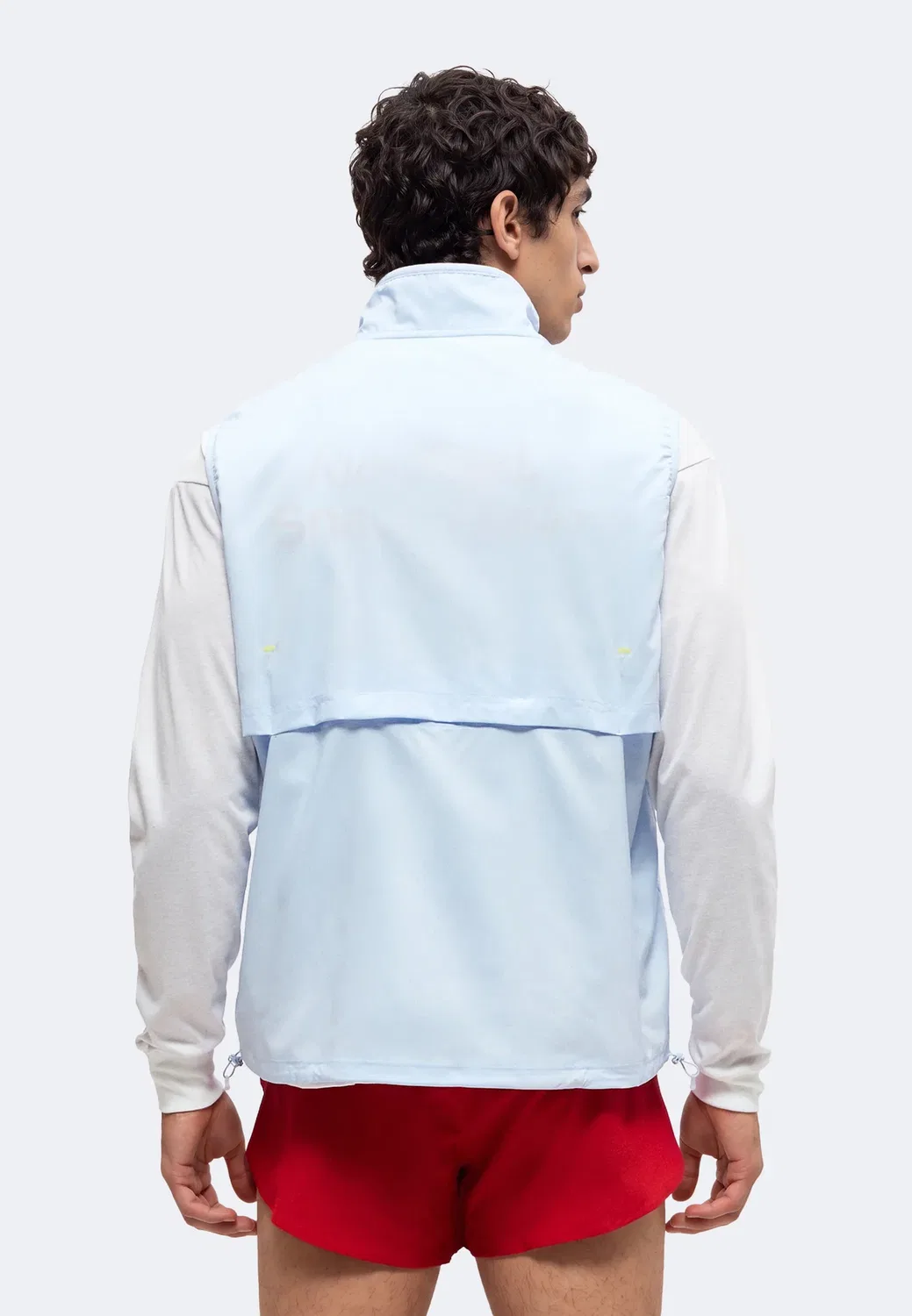 Жилет Ber26 Adidas Performance, Crystal Sky/Frozen Lemon — фото 3