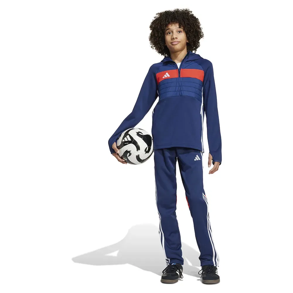 Женские утепленные тренировочные брюки Tiro 25 Essentials Winterized Adidas, Blue — фото 3