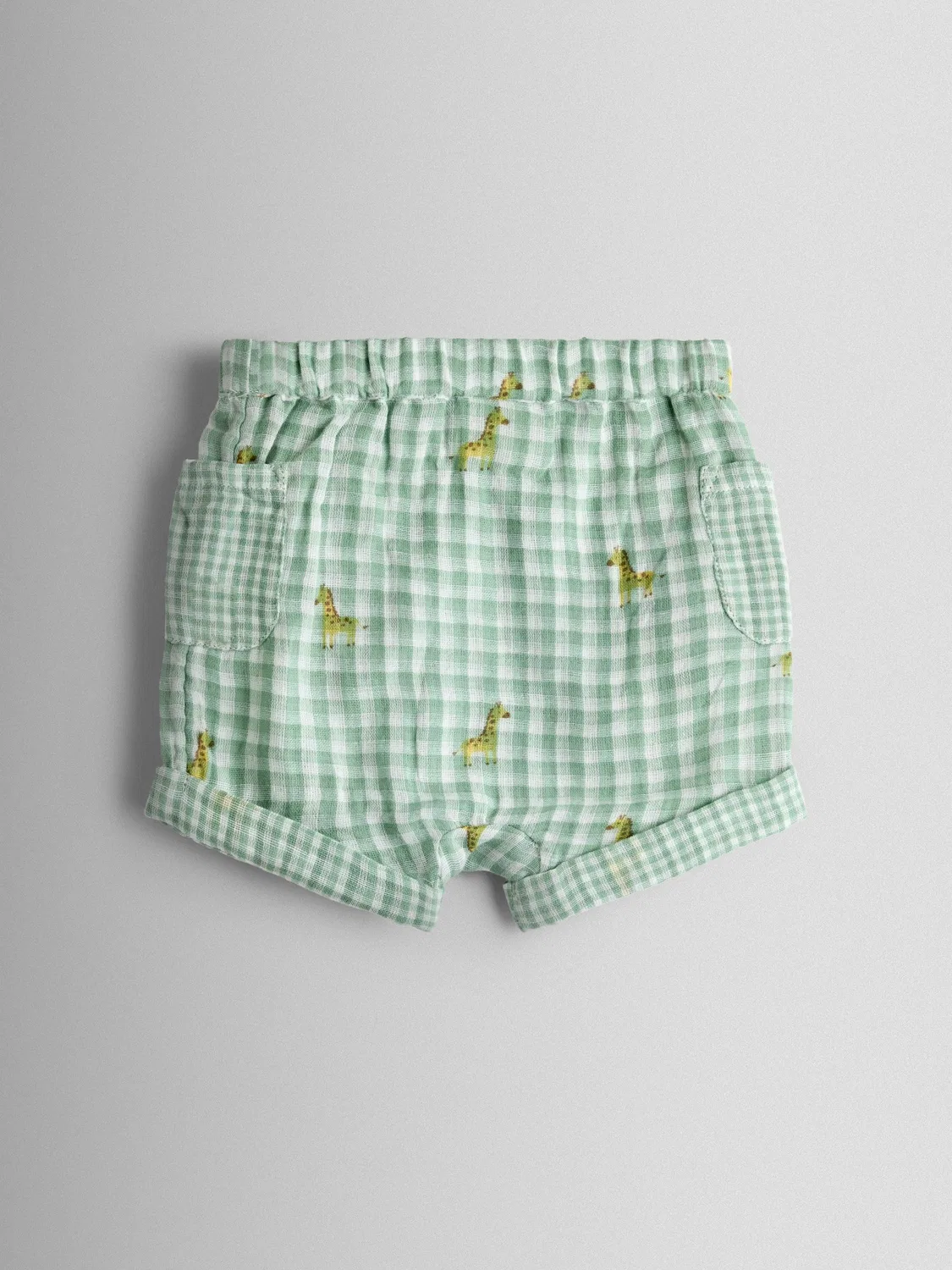 Комплект из топа и шорт, сафари Jojo Maman Bébé, кремовый — фото 4