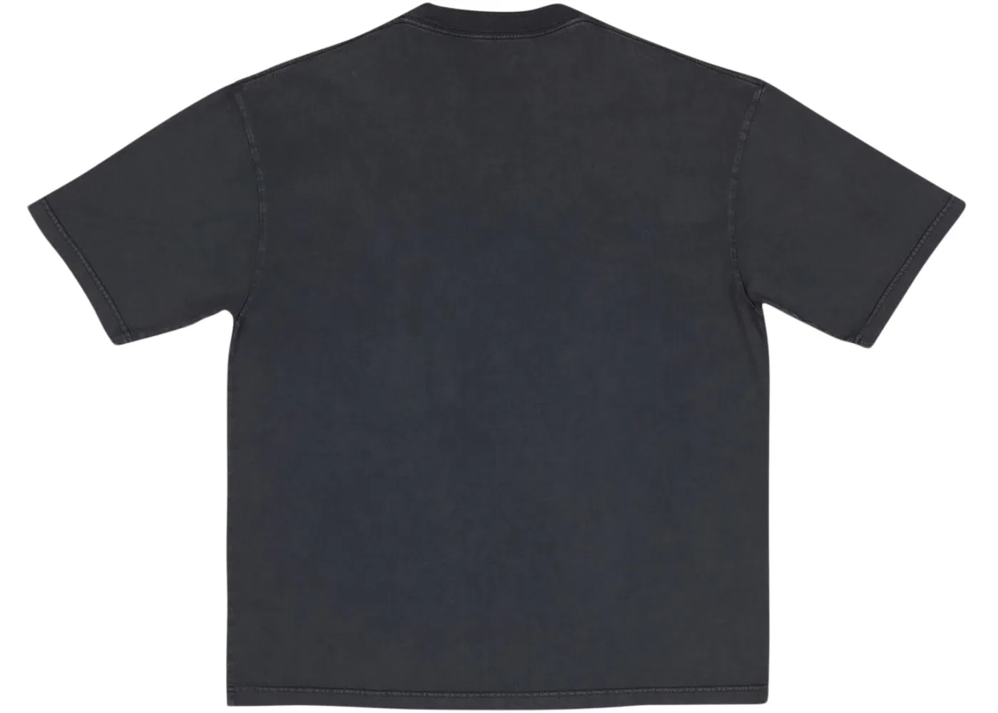 Мужская футболка с принтом Balenciaga T-shirt, Black/White Logo — фото 2