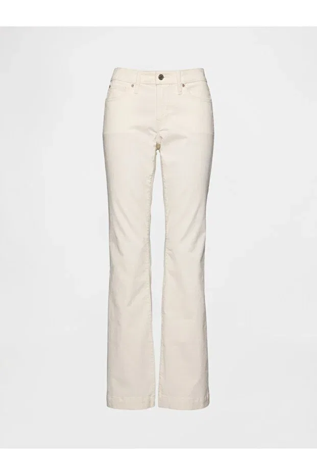 Женские джинсы с низкой посадкой Gap, Off White-000 — фото 2