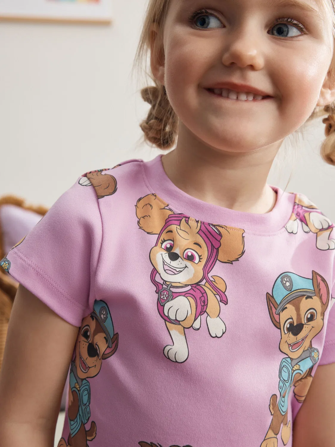 Пижама Paw Patrol 2 шт Next, розовый — фото 4