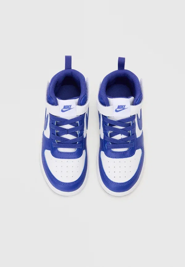 Кроссовки с защитой от холода Court Borough Unisex, Nike Sportswear, Deep Night/White, белый — фото 4