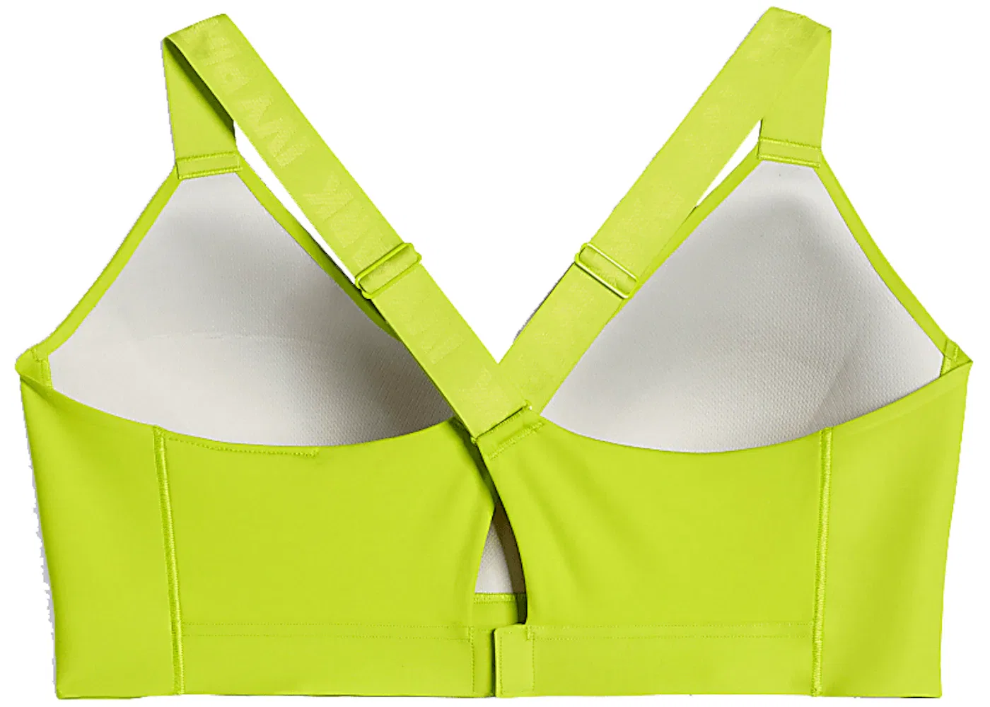 Женский бюстгальтер Tape Bra с принтом Adidas Ivy Park x Peloton, Shock Lime/Magic Beige — фото 2