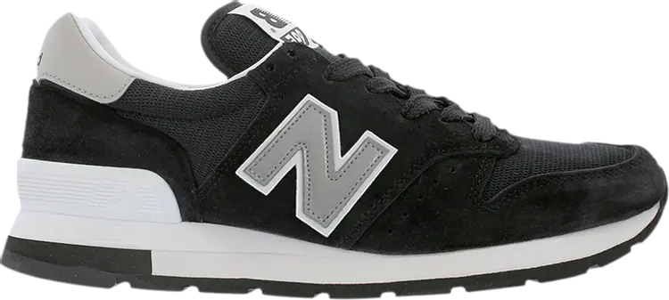 

Кроссовки New Balance 995 Made in USA 'Black Silver', черный