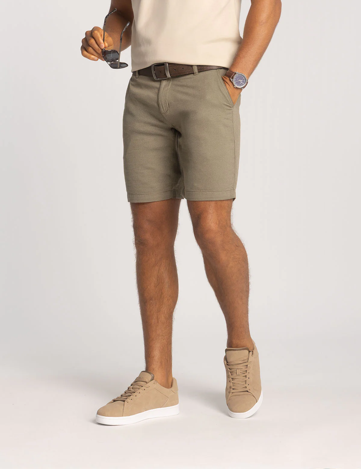

Шорты U.S. Polo Assn Dobby Pattern Mason, оливковый