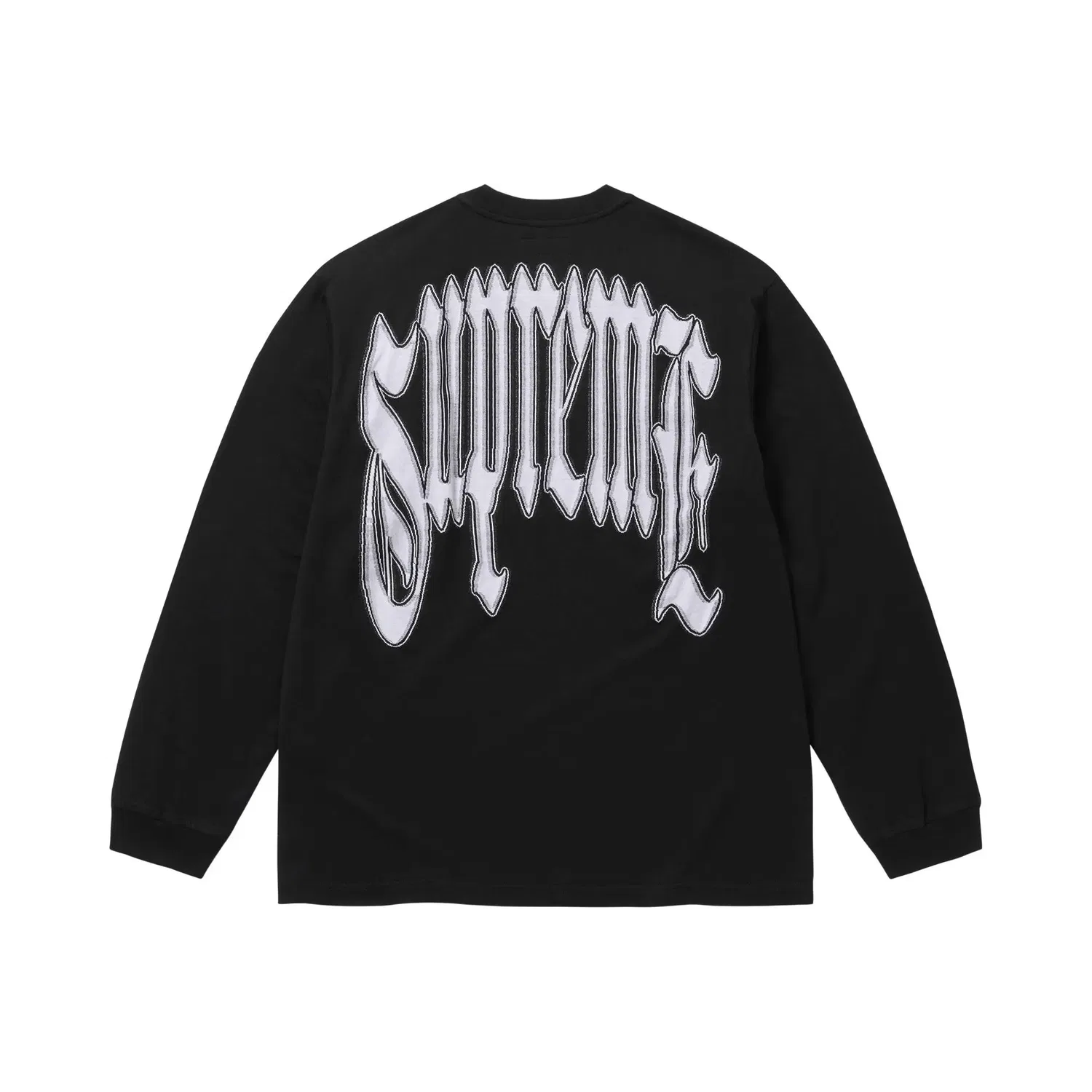 Лонгслив с принтом Intarsia Supreme, Black
