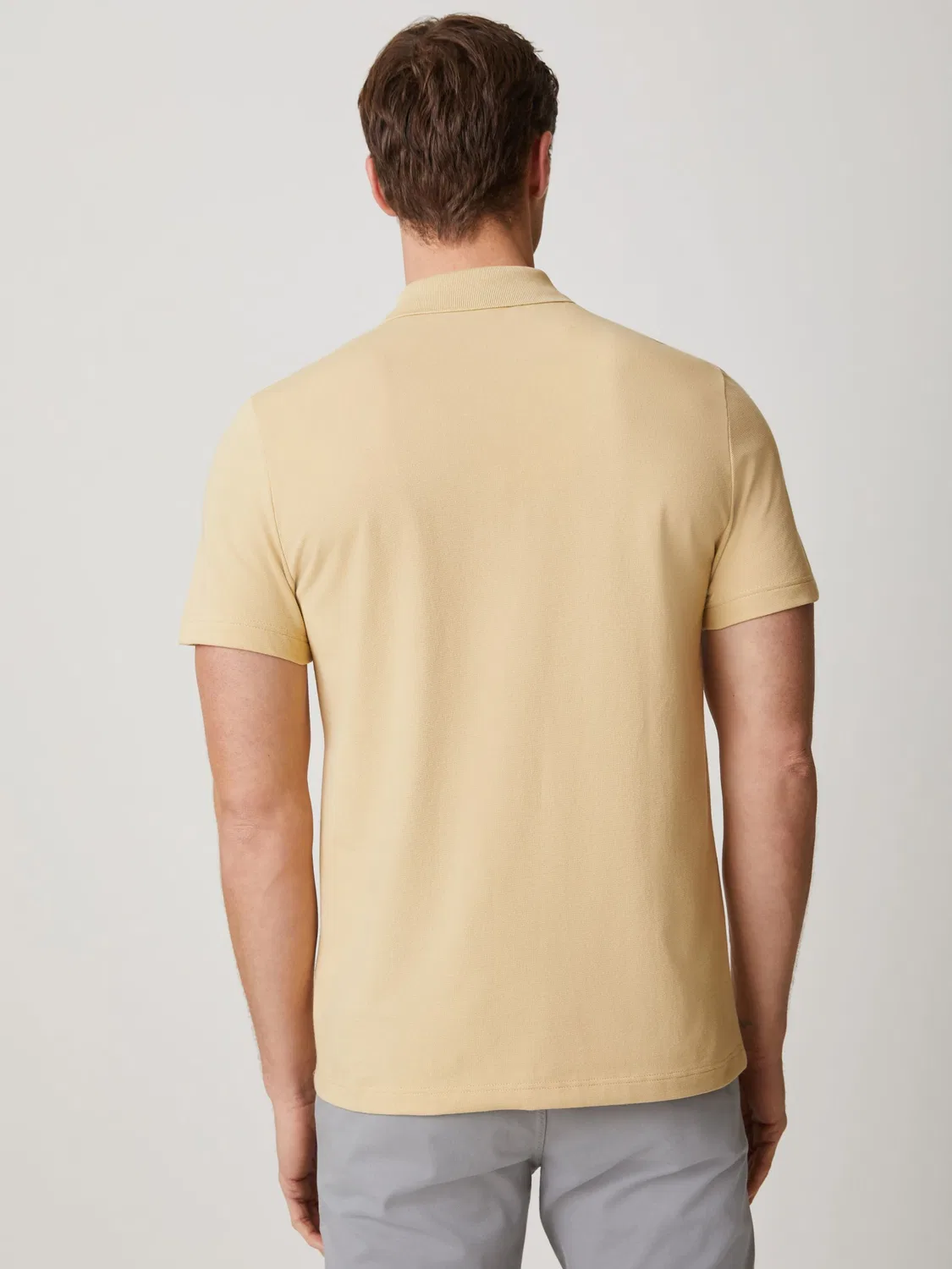 Рубашка поло с короткими рукавами Lacoste Natural Regular Fit — фото 2