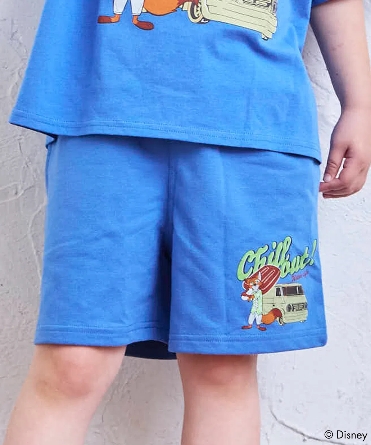 Детские шорты с принтом Zootopia, модель Zootopia Print Shorts Disney, Blue