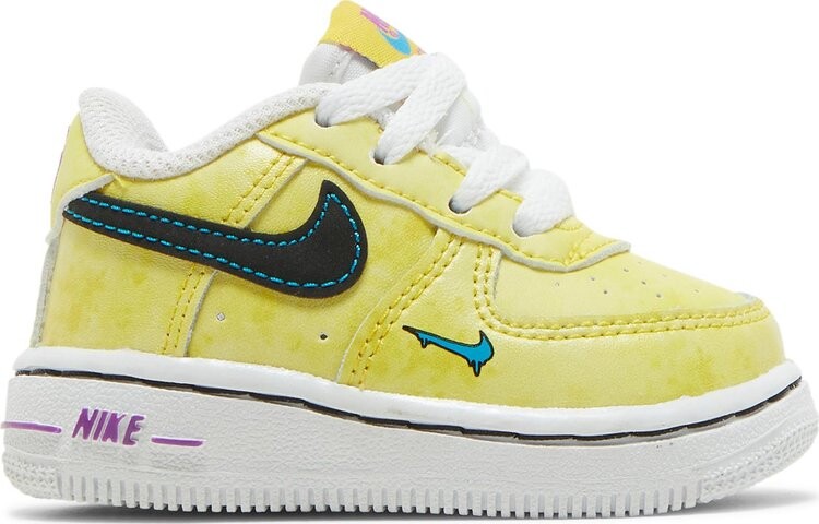 

Кроссовки Nike Air Force 1 LV8 3 TD 'Peace, Love, and Basketball', желтый
