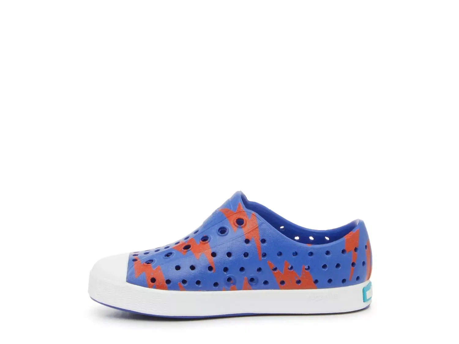 Кроссовки slip-on с принтом Jefferson, Native, UV Blue/Red Lightning Bolt Print — фото 3