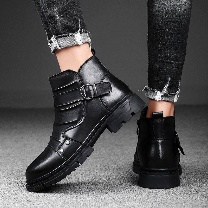 Bull Thunder Мужские повседневные ботинки коричневые утепленные, цвет Brown Insulated Shoes — фото 3