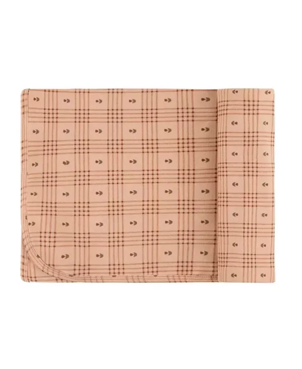 Детский комплект с пледом из хлопка Take Me Home Set Ely'S & Co., розовый — фото 4
