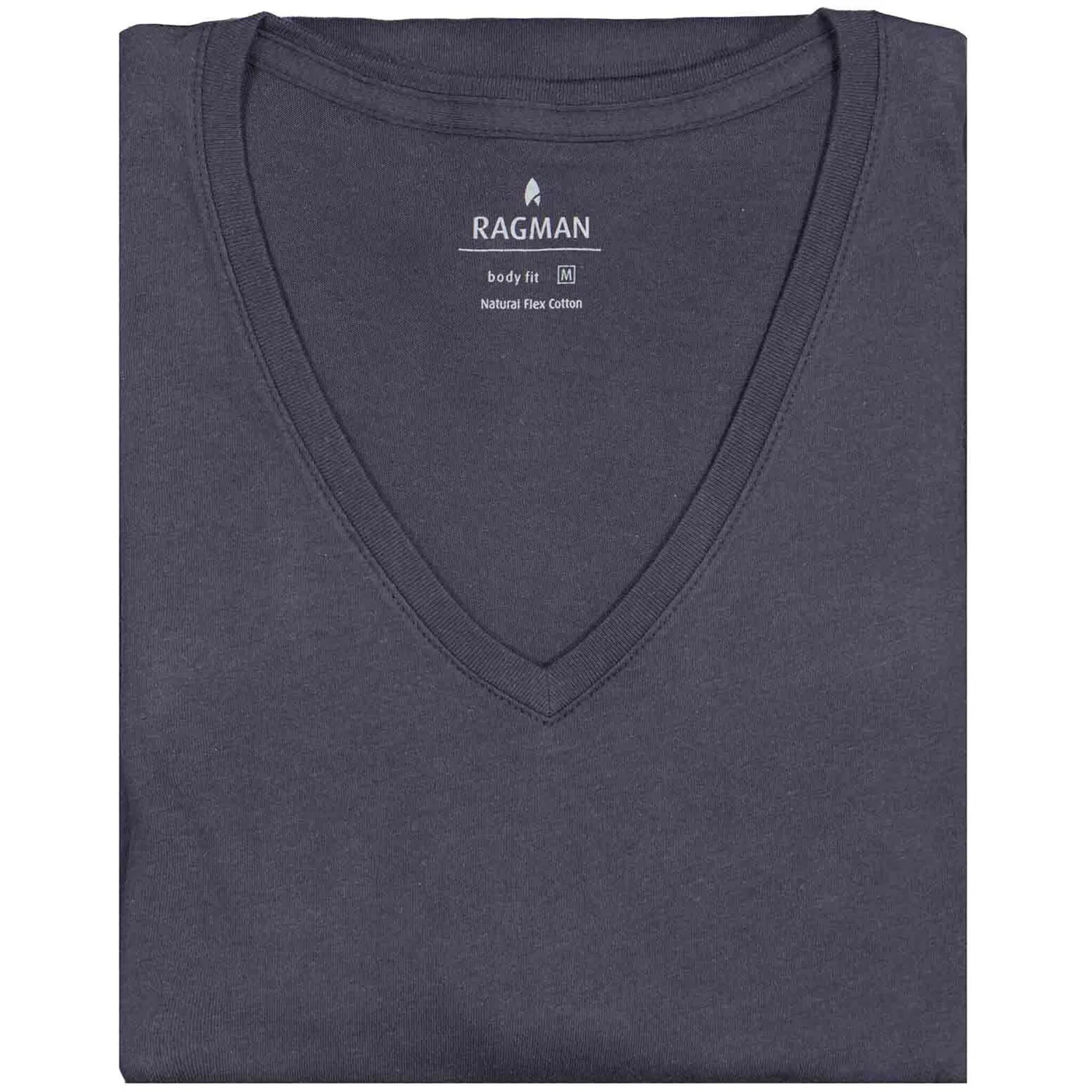 Детский комплект футболок с V-образным вырезом RAGMAN, Navy Blue — фото 3