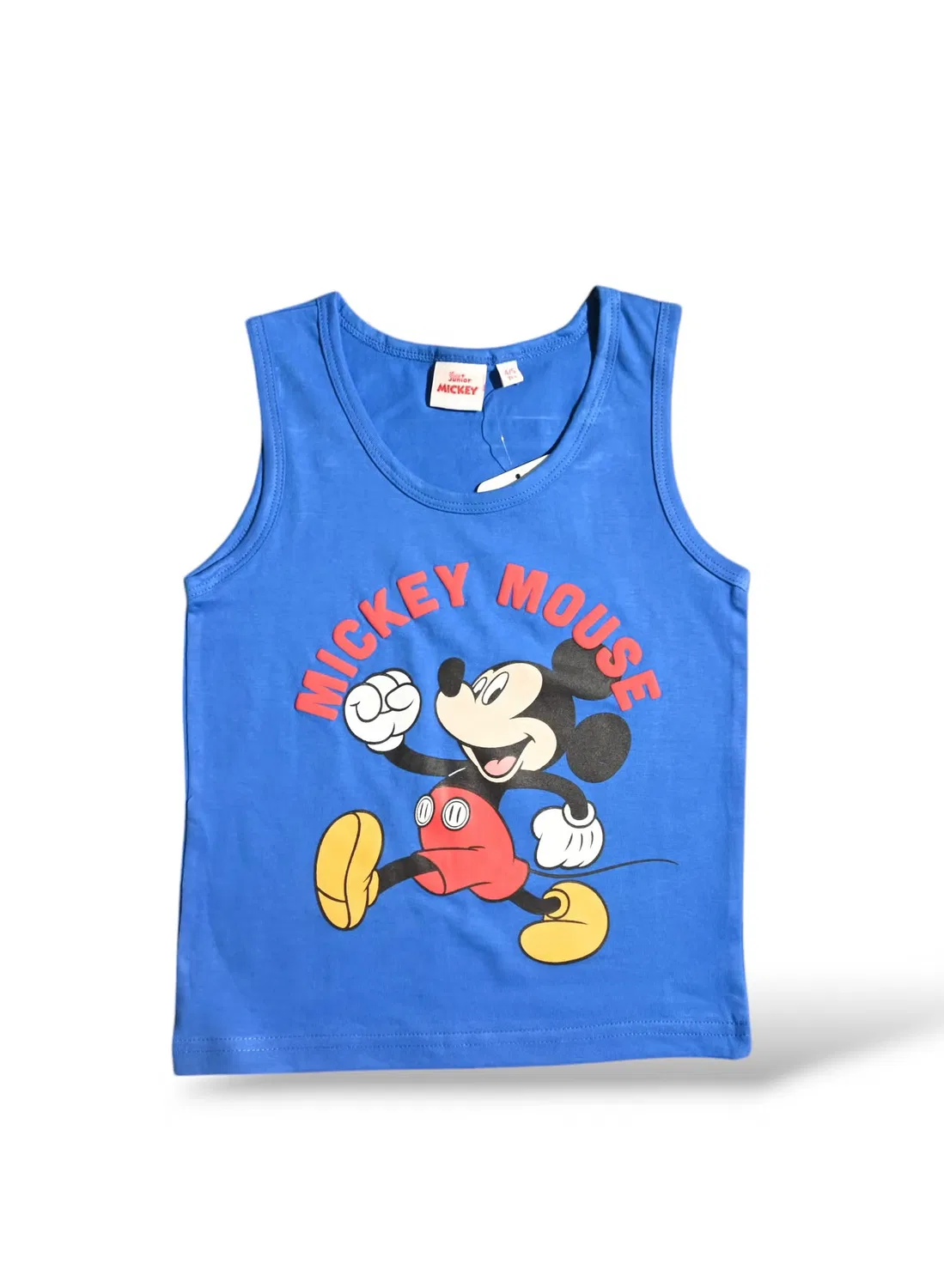 Комплект без рукавов с шортами Mickey Mouse, синий — фото 2