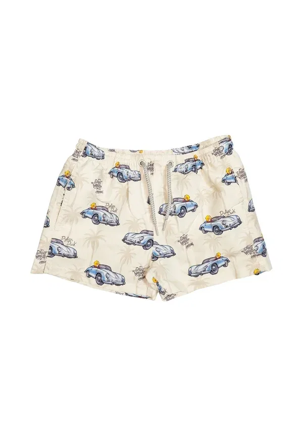 Плавки с принтом Costume boxer per bambino Mc2 Saint Barth, Beige, бежевый