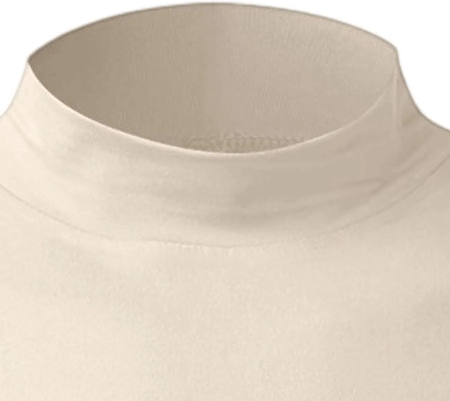 Мужская водолазка длинный рукав термобелье, Beige — фото 4
