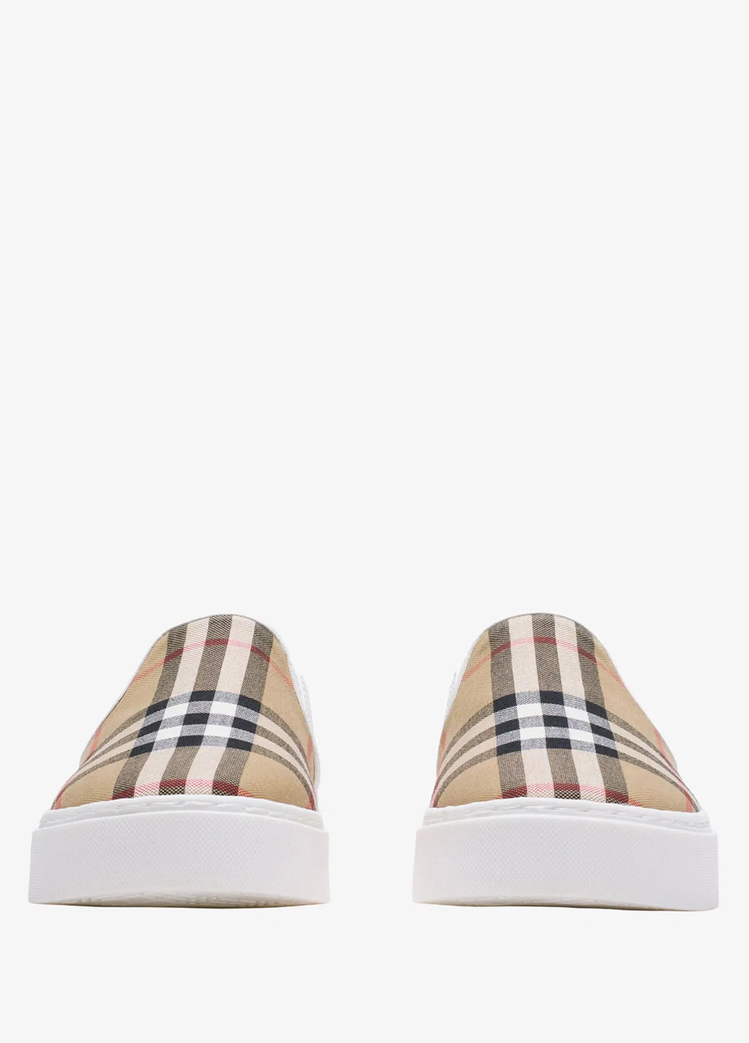 Кроссовки Burberry, бежевый — фото 2