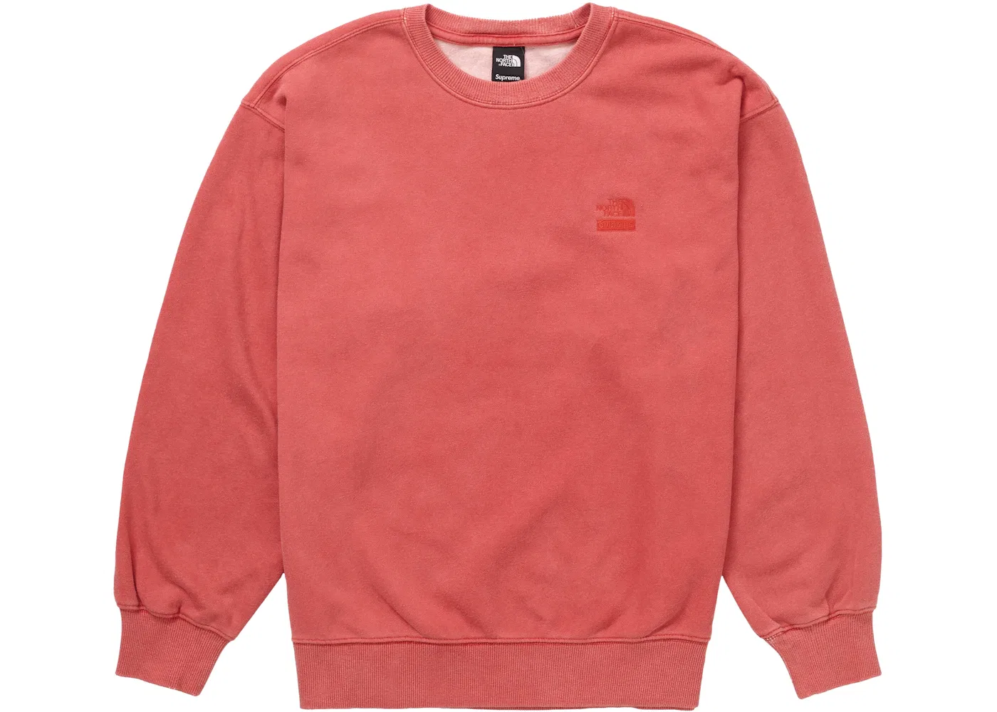 Мужской свитшот с принтом Pigment Printed Crewneck Supreme, Red