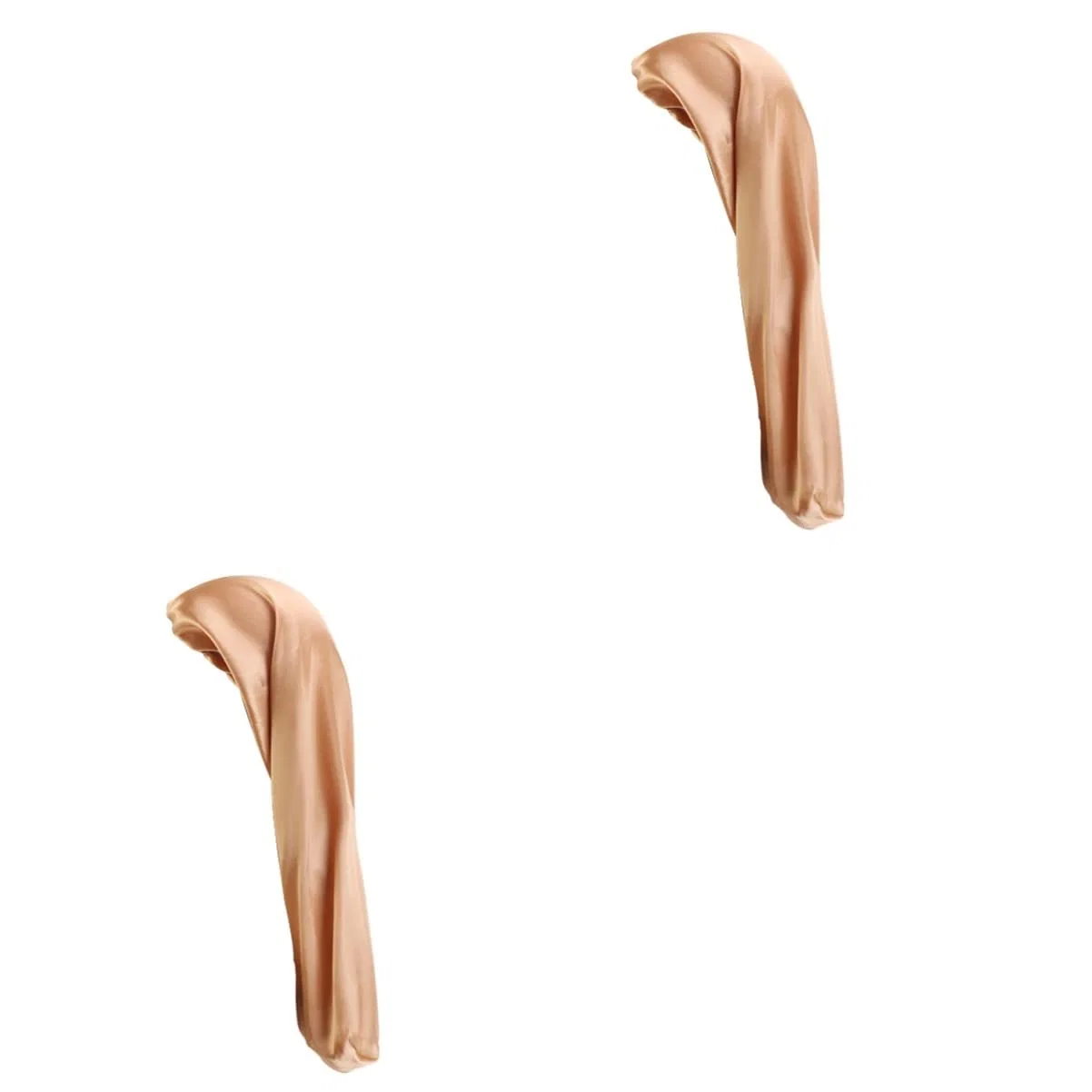Шапочка для душа Satin, FOMIYES, 2 шт, 63x26x1 см, Golden