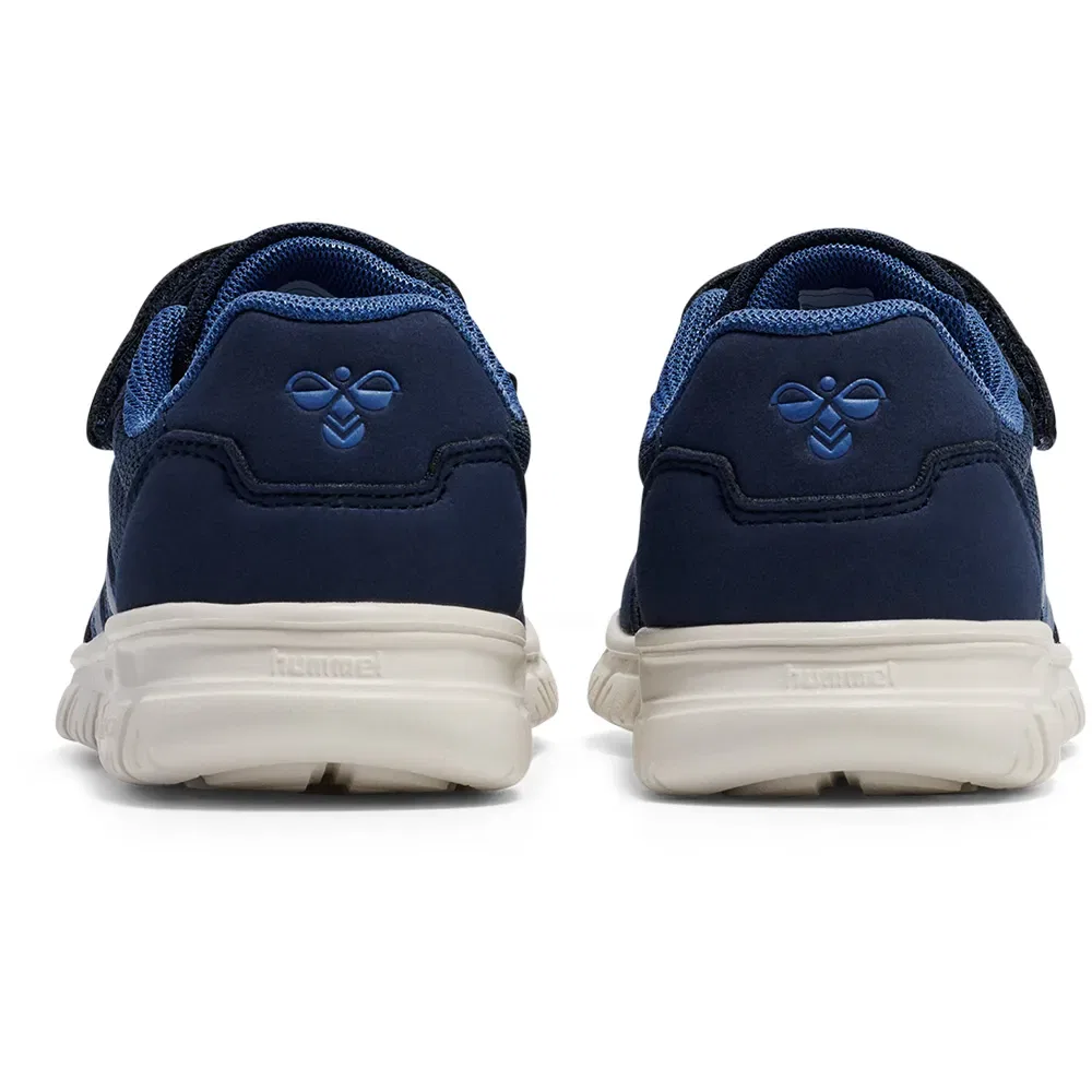 Детские кроссовки для девочек с липучкой Crosslite 2.0 JR Hummel, Blue — фото 4