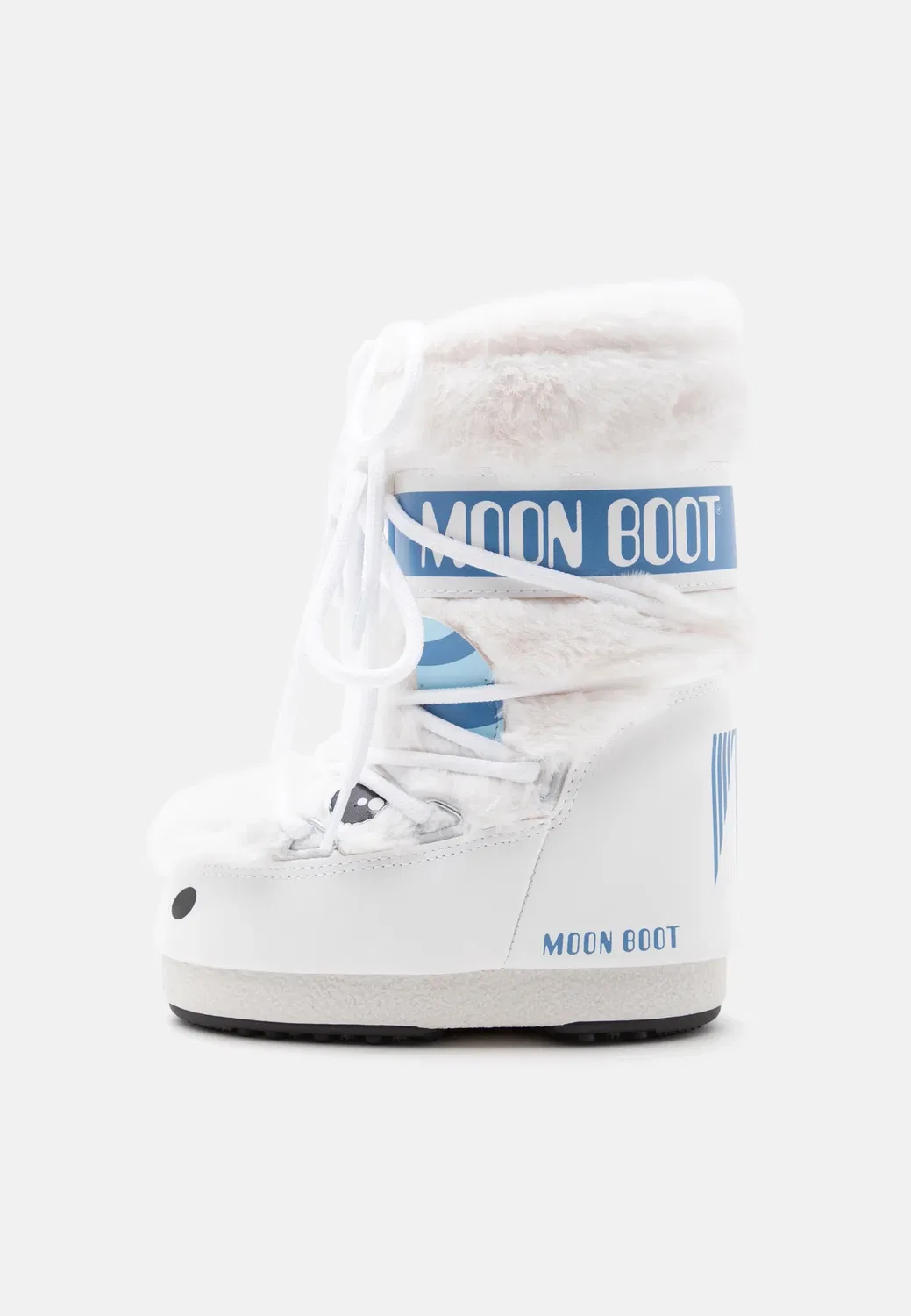 Mb icon little yeti - зимние ботинки Moon Boot, White