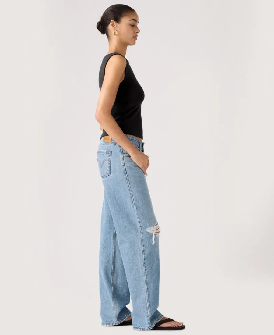 Джинсы Levi's с низкой посадкой и широкими прямыми штанинами, Shakey Ground — фото 3