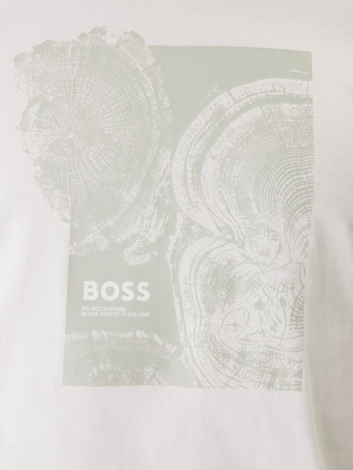 Мужская футболка стандартного кроя Imprint Boss, белый — фото 4