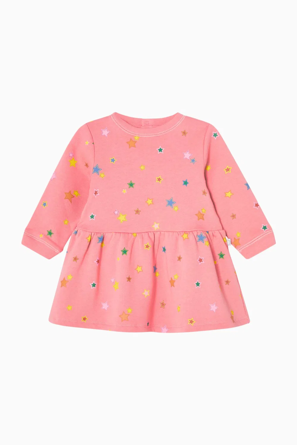 Платье с принтом звезд Stella McCartney