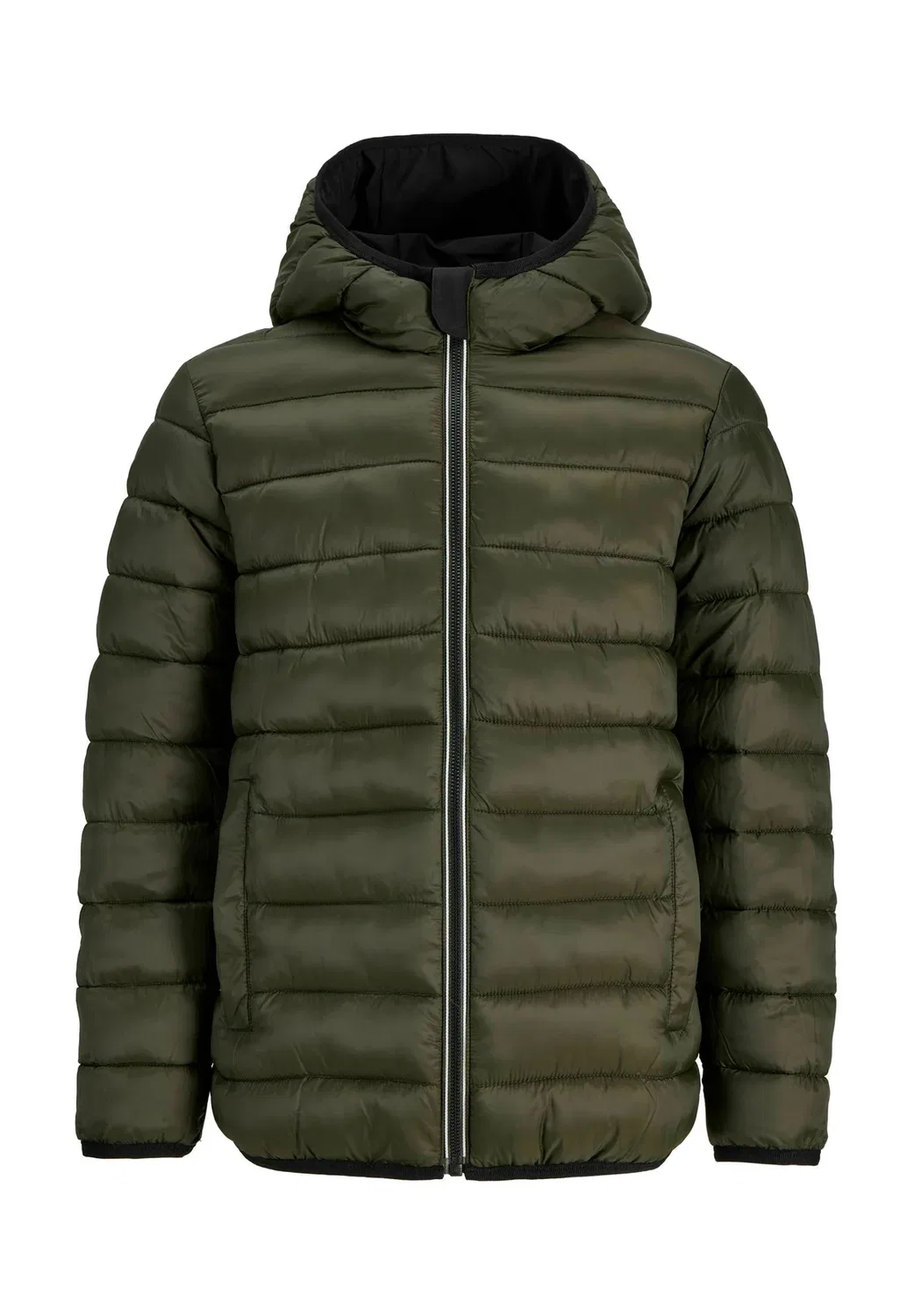 Куртка, детская куртка - зимняя куртка Jack & Jones Junior, Black — фото 3