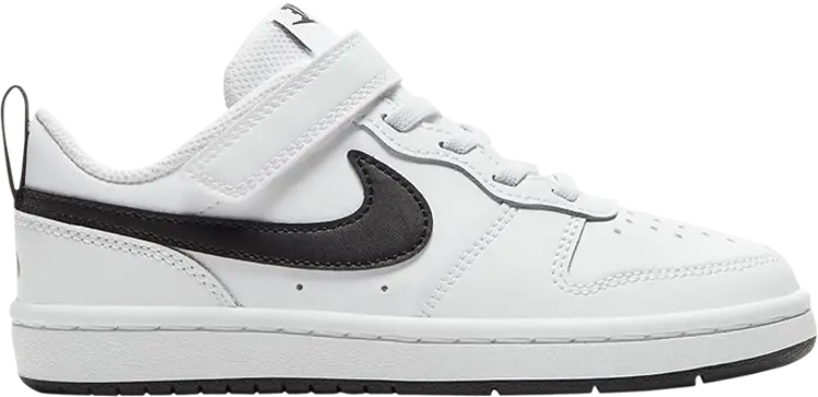 

Кроссовки Nike Court Borough Low 2 PS 'White Black', белый