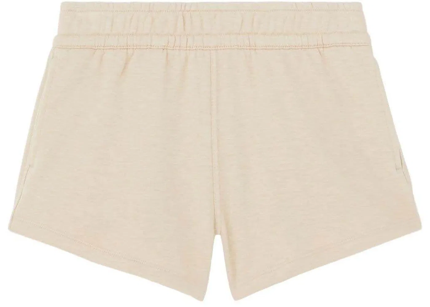 Женские шорты с вышитым логотипом Burberry, Beige