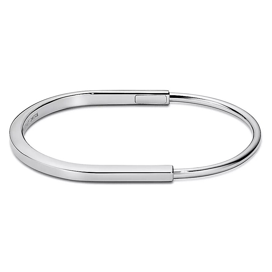 

Браслет Tiffany & Co Tiffany Lock Narrow, белое золото