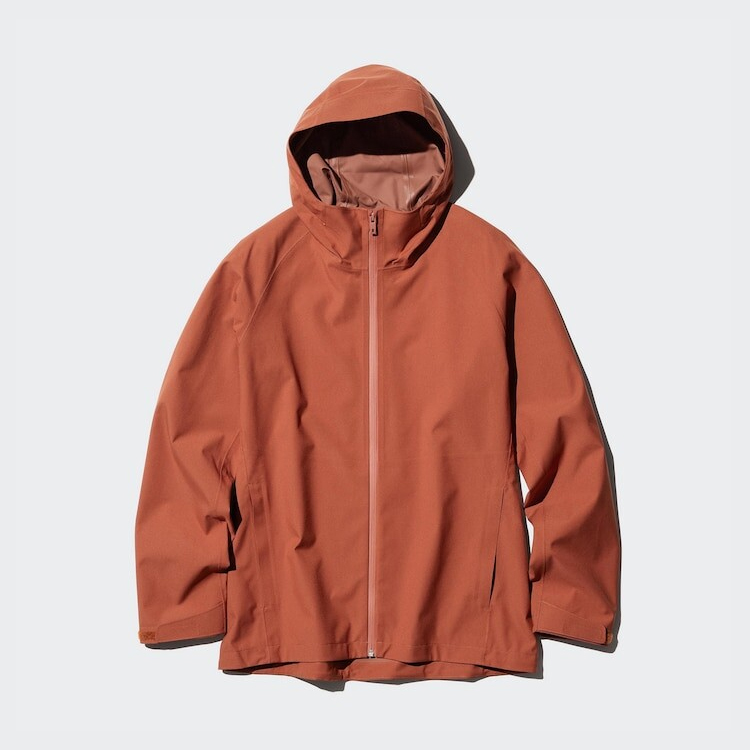 

Ветровка Uniqlo Block Tech / 3D Cut, 27 оранжевый