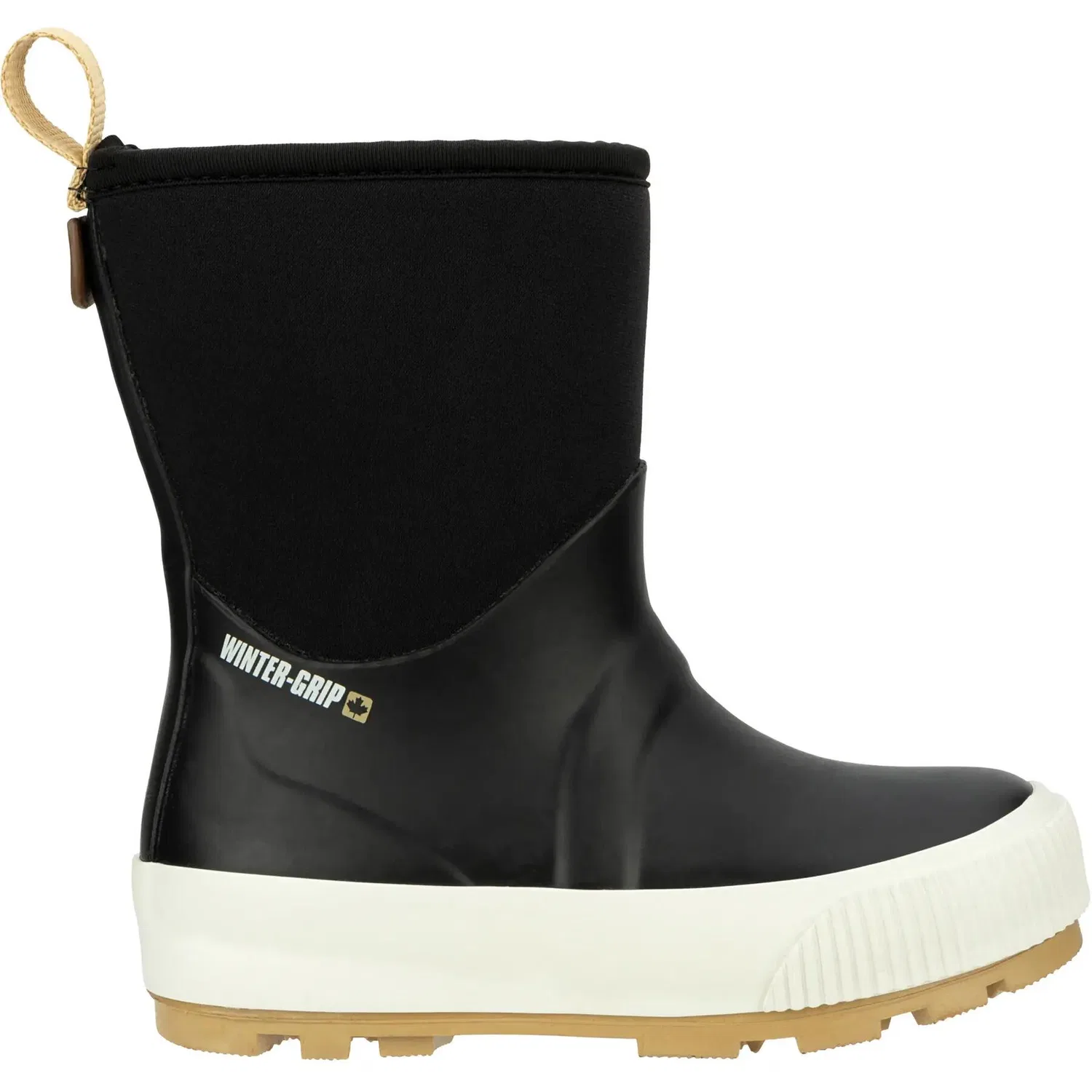 Детские зимние сапоги с водонепроницаемым неопреном Neo Welly Winter-Grip, Schwarz Weiß