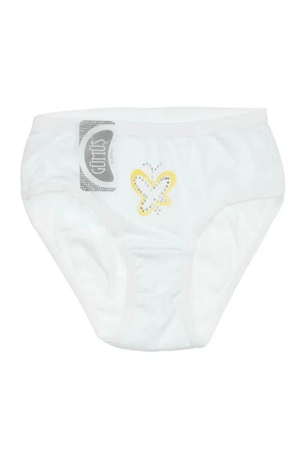 Детские трусы для девочек хлопковые Çamaşırcımshop, White — фото 4
