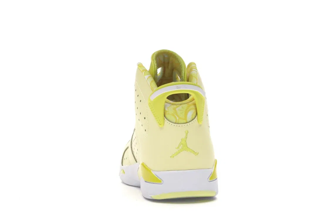 Детские кроссовки Lifestyle Jordan 6 Retro Jordan, Citron Tint/Dynamic Yellow-Black-White — фото 4